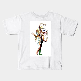 Distorted Creature Cartoon Kids T-Shirt